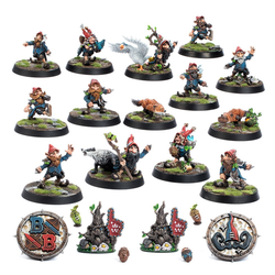 Games Workshop Blood Bowl - Team - Gnome Team The Glimdwarrow Groundhogs