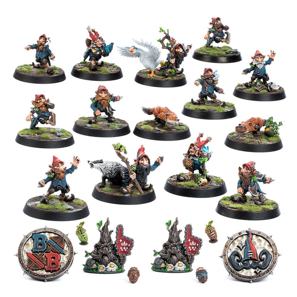 Games Workshop Blood Bowl - Team - Gnome Team The Glimdwarrow Groundhogs