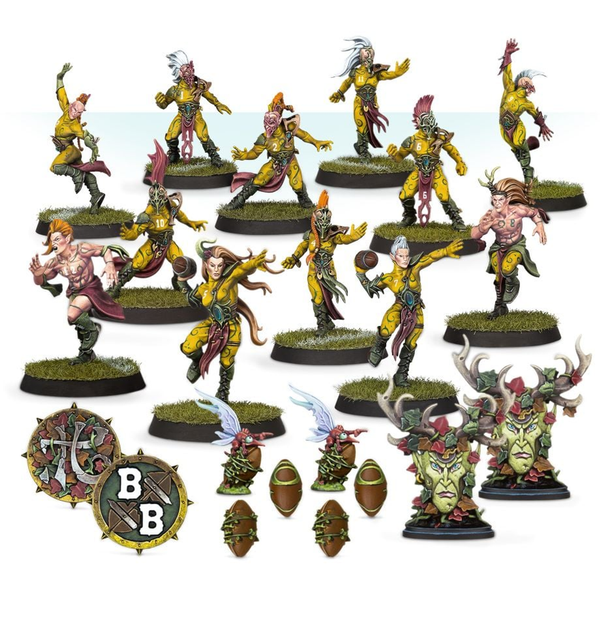 Games Workshop Blood Bowl - Team - Wood Elf Team - The Athelorn Avengers
