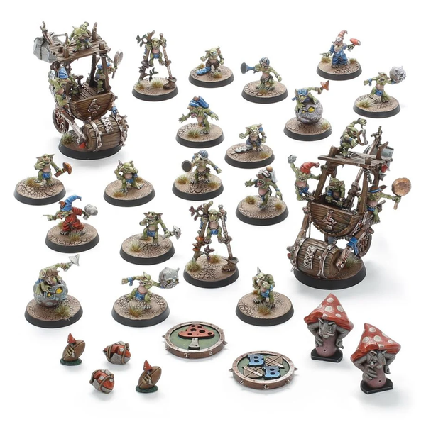 Games Workshop Blood Bowl - Team - Snotling Team - The Crud Creek Nosepickers