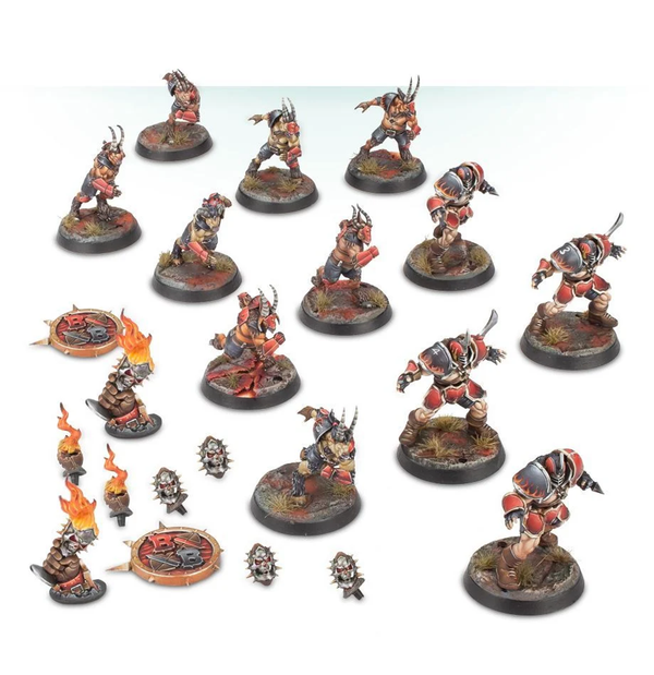 Games Workshop Blood Bowl - Team - Chaos Chosen Team - The Doom Lords