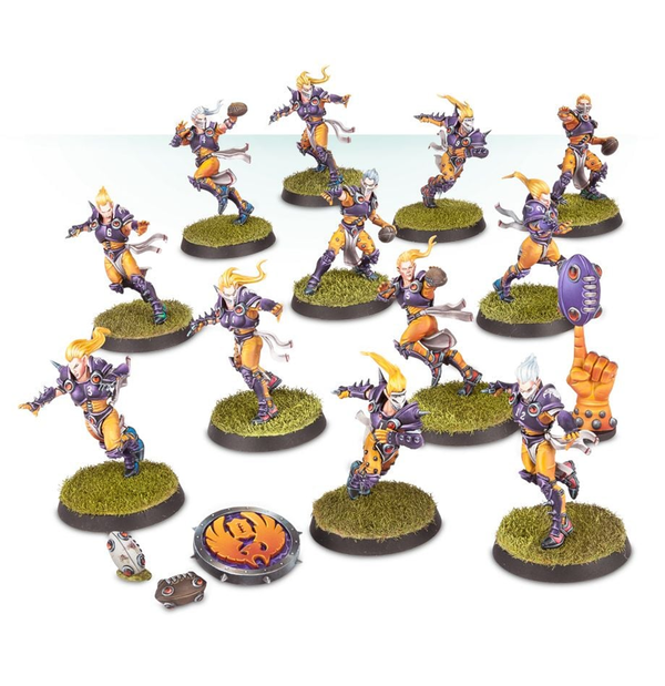Games Workshop Blood Bowl - Team - Elven Union Team - The Elfheim Eagles