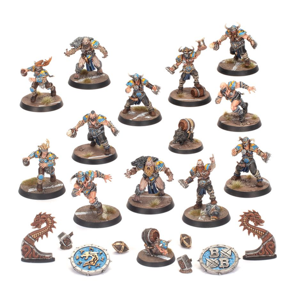 Games Workshop Blood Bowl - Team - Norse Team - The Norsca Rampagers