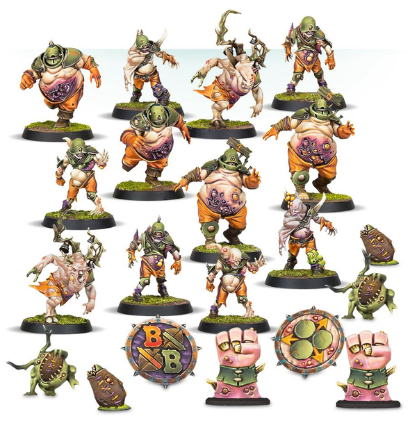 Games Workshop Blood Bowl - Team - Nurgle Team - The Nurgle's Rotters