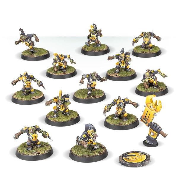 Games Workshop Blood Bowl - Team - Goblin Team - The Scarcrag Snivellers