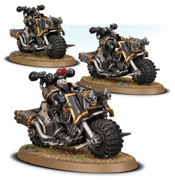 Games Workshop Warhammer 40,000 - Chaos Space Marines - Bikers