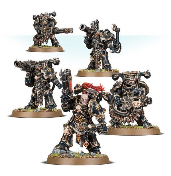 Games Workshop Warhammer 40,000 - Chaos Space Marines - Havocs