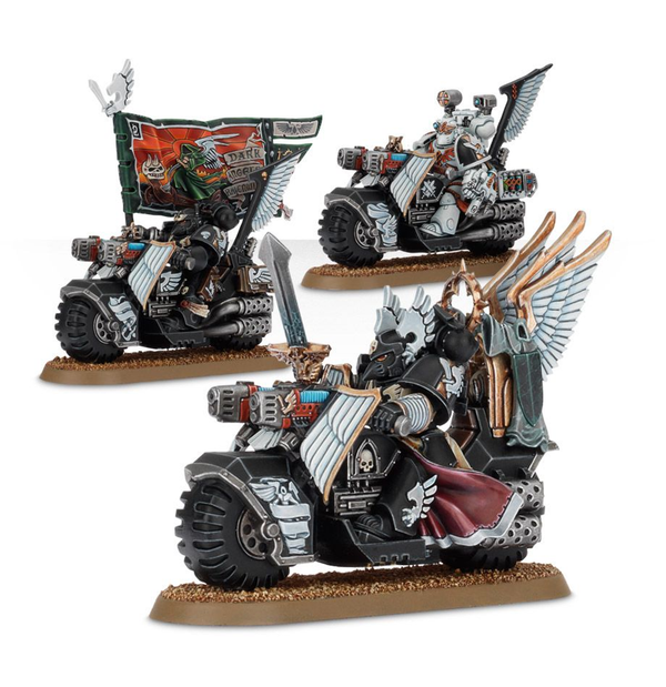 Games Workshop Warhammer 40,000 - Dark Angels - Ravenwing Black Knights Command Squad