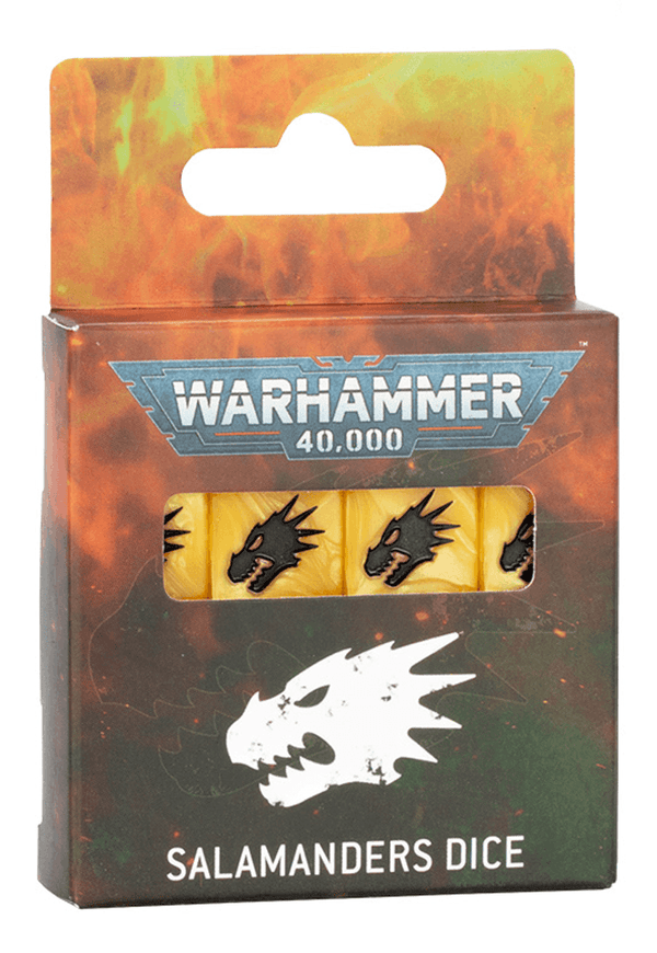 Games Workshop Dice - Salamanders Dice Set