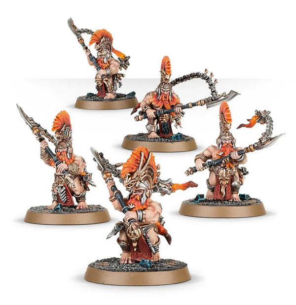 Games Workshop Age of Sigmar - Fyreslayers - Hearthguard Berzerkers or Auric Hearthguard