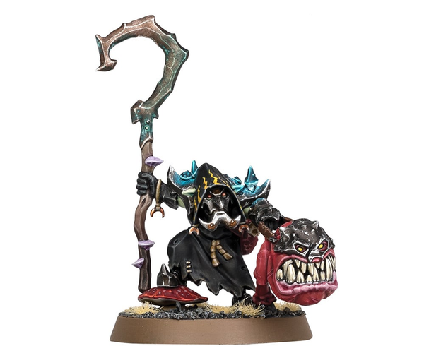 Games Workshop Age of Sigmar - Gloomspite Gitz - Moonclan - Squigboss with Gnasha Squig