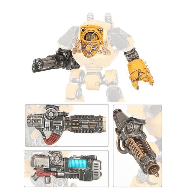 Games Workshop Horus Heresy - Legiones Astartes - Contemptor Dreadnought - Weapons Frame 2