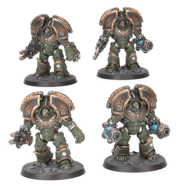 Games Workshop Horus Heresy - Legiones Astartes - Saturnine Terminator Squad