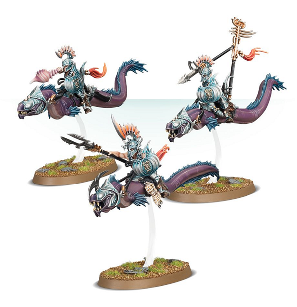Games Workshop Age of Sigmar - Idoneth Deepkin - Akhelian Morrsarr Guard or Ishlaen Guard