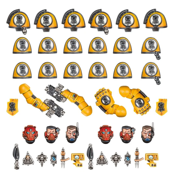 Games Workshop Warhammer 40,000 - Imperial Fists - Primaris Upgrades and Transfers