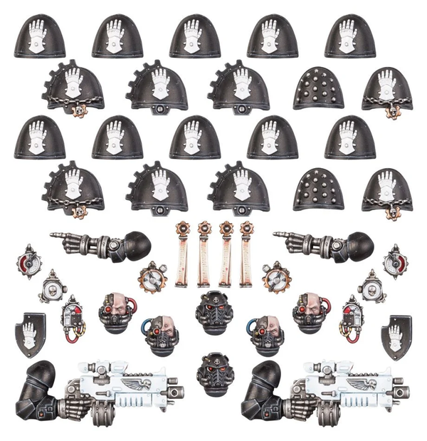 Games Workshop Warhammer 40,000 - Iron Hands - Primaris Upgrades and Transfers