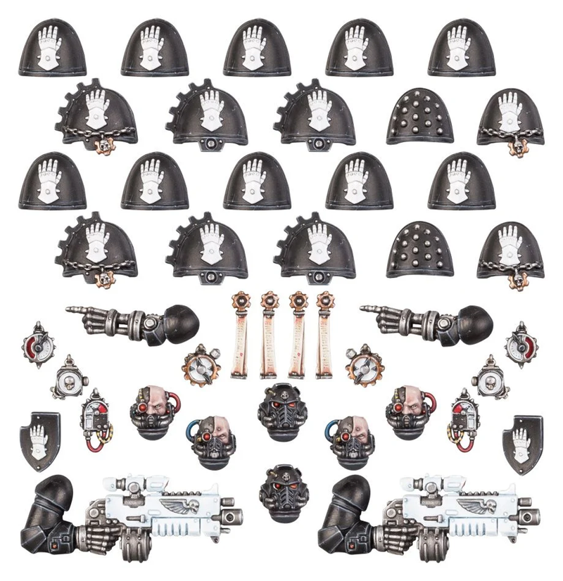 Games Workshop Warhammer 40,000 - Iron Hands - Primaris Upgrades and Transfers