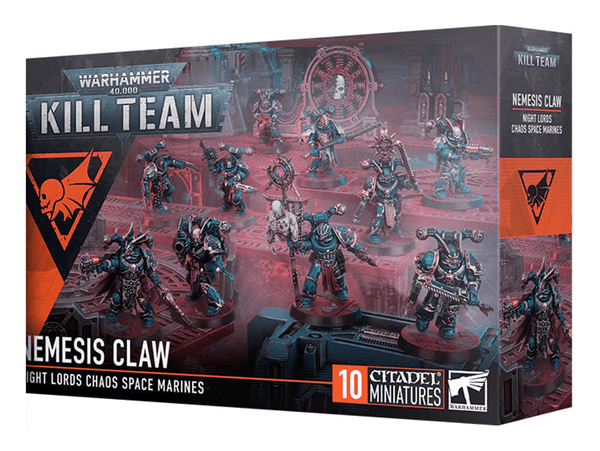 Games Workshop Kill Team - Chaos Space Marines Night Lords Nemesis Claw