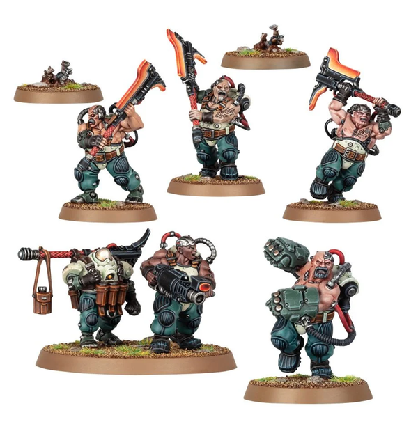 Games Workshop Warhammer 40,000 - Leagues of Votann - Cthonian Berserks