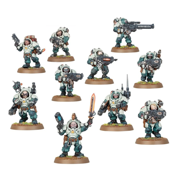 Games Workshop Warhammer 40,000 - Leagues of Votann - Hearthkyn Warriors