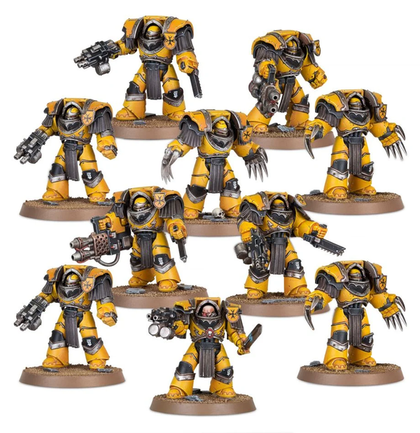 Games Workshop Horus Heresy - Legiones Astartes - Cataphractii Terminator Squad