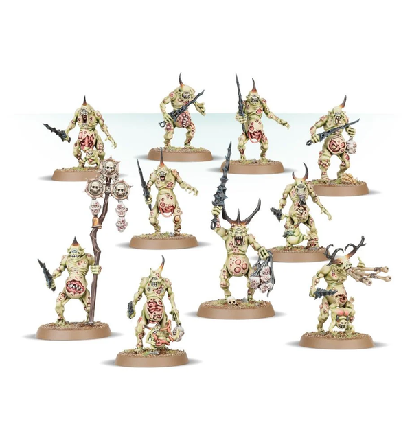 Games Workshop Age of Sigmar - Maggotkin of Nurgle - Plaguebearers