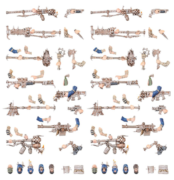 Games Workshop Necromunda - Weapons & Upgrades - Cawdor