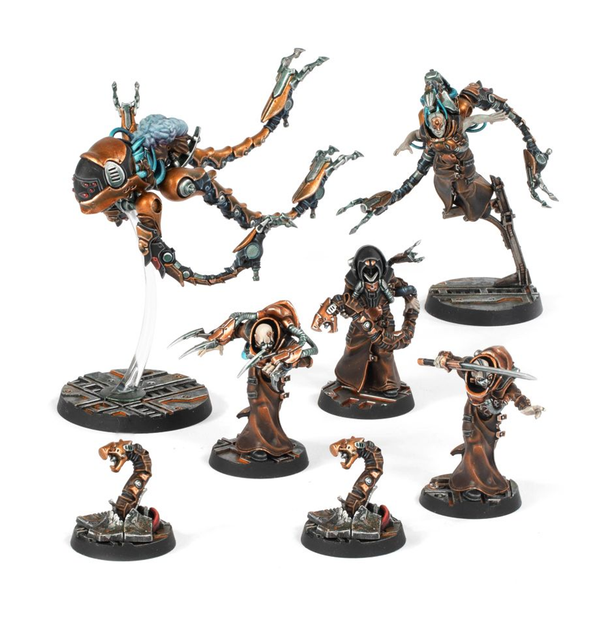 Games Workshop Necromunda - Delaque - Nacht-Ghul, Psy-Gheists and Piscean Spektor