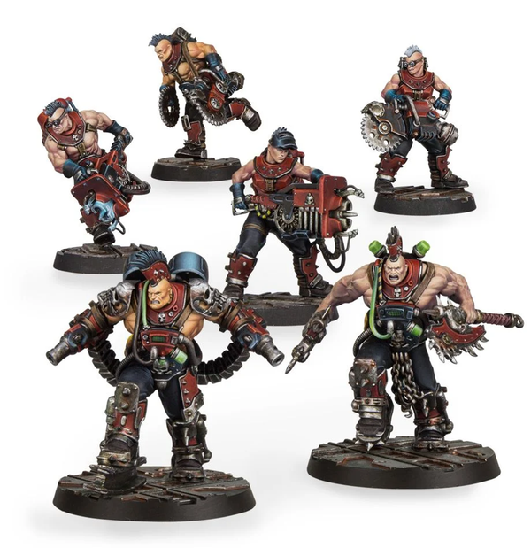 Games Workshop Necromunda - Goliath - Stimmers and Forge-born