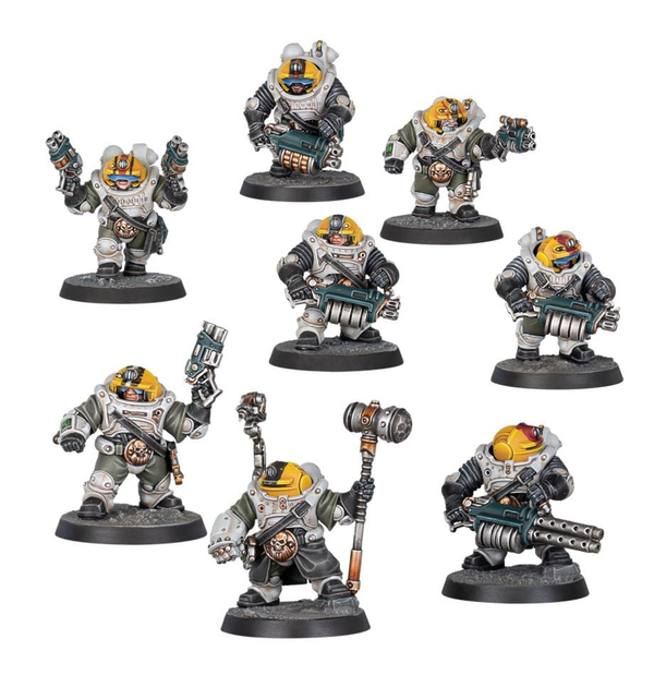 Games Workshop Necromunda - Ironhead Squat Prospectors - Gang