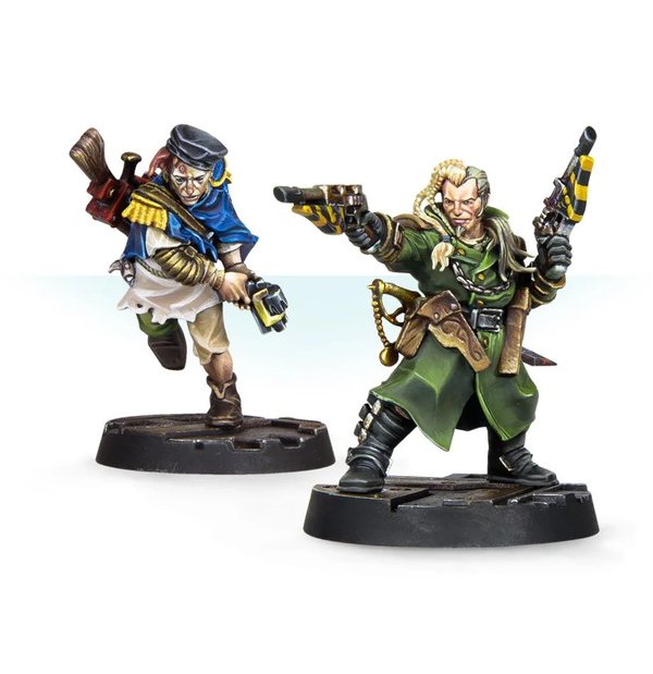Games Workshop Necromunda - Hired Guns - Kal Jericho and Scabs