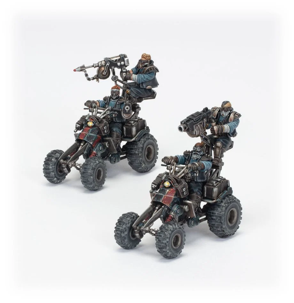 Games Workshop Necromunda - Orlock - Outrider Quads