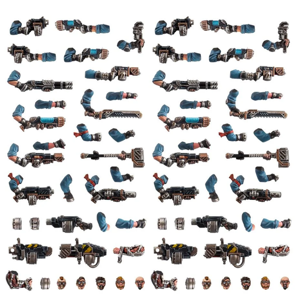 Games Workshop Necromunda - Weapons & Upgrades - Orlock