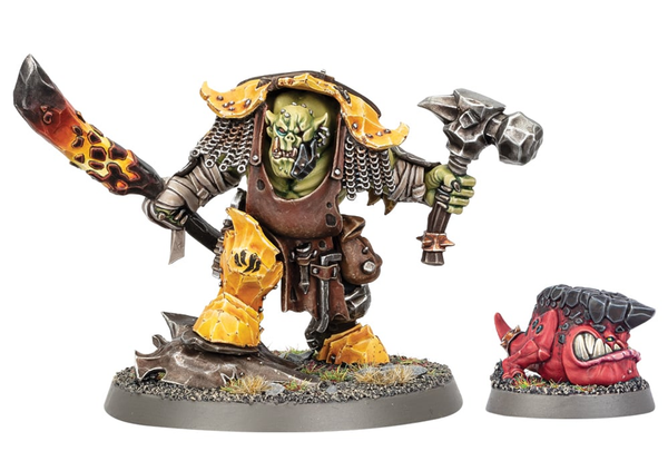 Games Workshop Age of Sigmar - Orruk Warclans - Ironjawz - Zoggrok Anvilsmasha