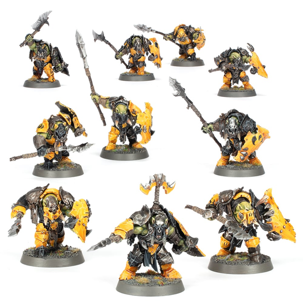 Games Workshop Age of Sigmar - Orruk Warclans - Ironjawz - Orruk Ardboys 2023