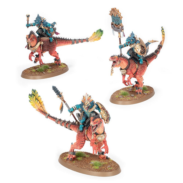 Games Workshop Age of Sigmar - Seraphon - Aggradon Lancers