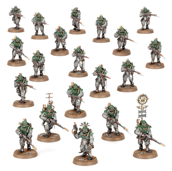 Games Workshop Horus Heresy - Solar Auxilia - Lasrifle Section