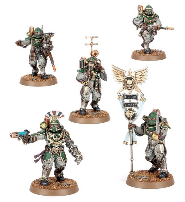 Games Workshop Horus Heresy - Solar Auxilia - Tactical Command Section