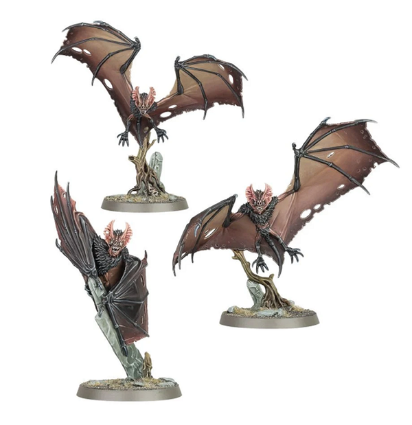 Games Workshop Age of Sigmar - Soulblight Gravelords - Fell Bats