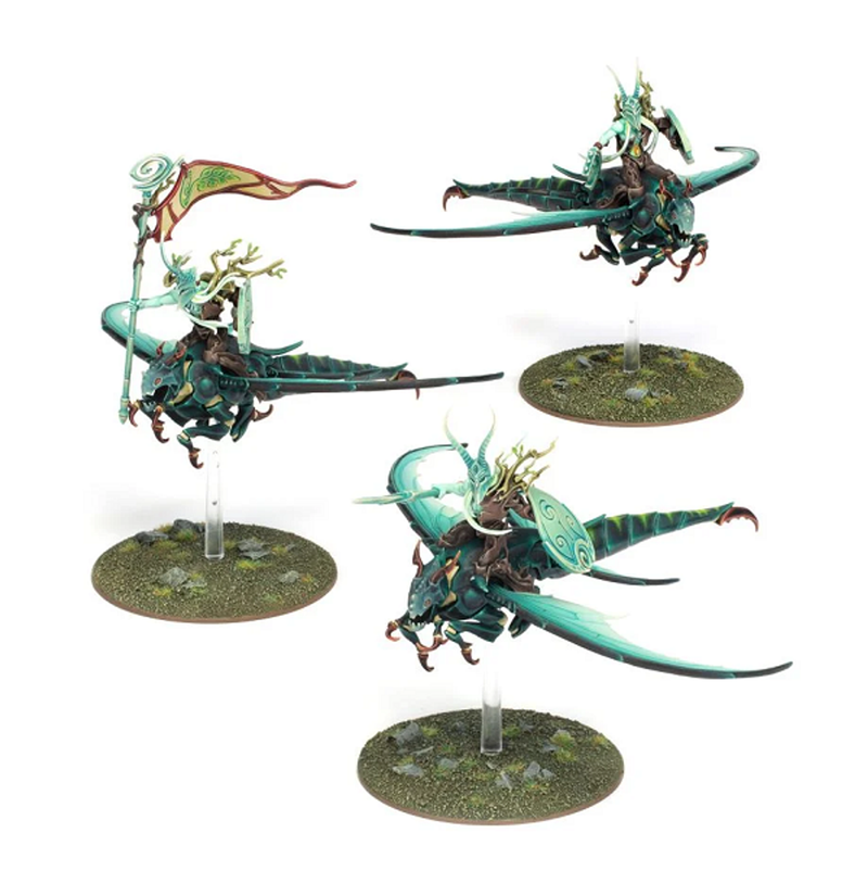 Games Workshop Age of Sigmar - Sylvaneth - Spiterider Lancers