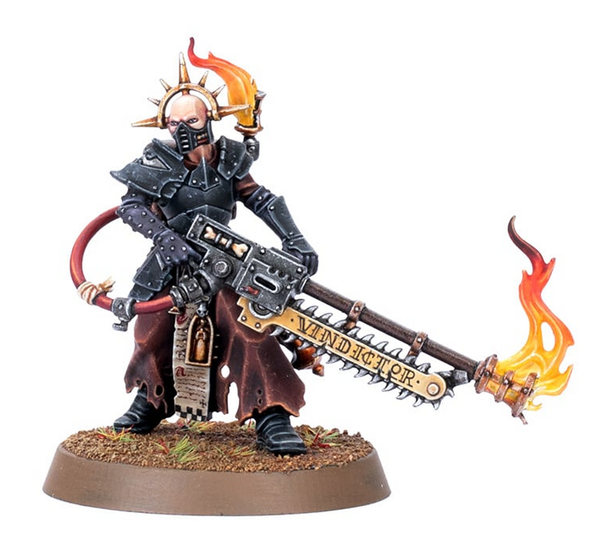 Games Workshop Warhammer 40,000 - Adepta Sororitas - Ministorum Priest with Vindictor