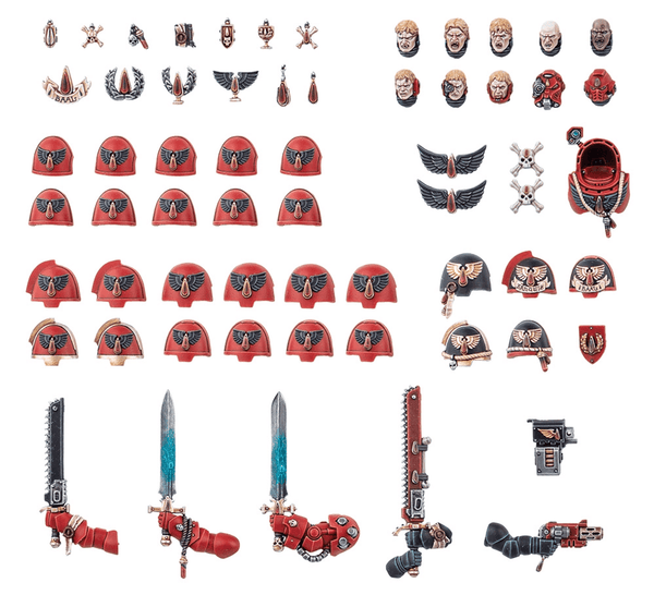 Games Workshop Warhammer 40,000 - Blood Angels - Upgrades and Transfers