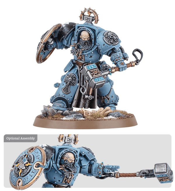 Games Workshop Warhammer 40,000 - Space Wolves - Arjac Rockfist