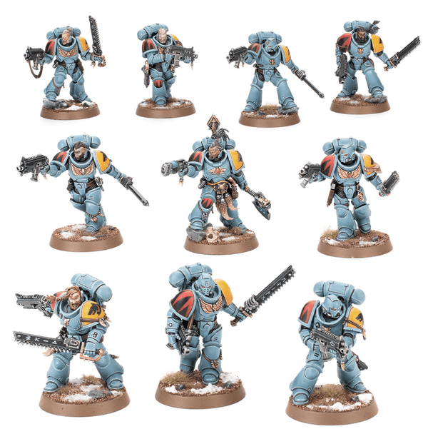 Games Workshop Warhammer 40,000 - Space Wolves - Grey Hunters