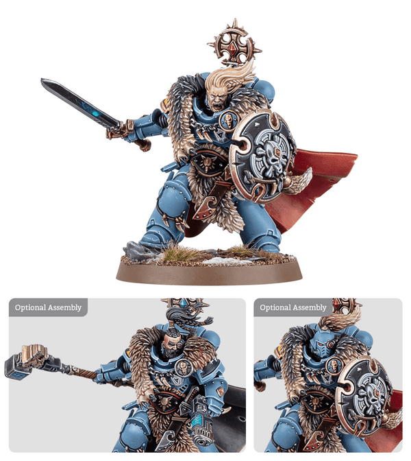 Games Workshop Warhammer 40,000 - Space Wolves - Wolf Guard Battle Leader