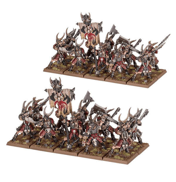 Games Workshop Warhammer The Old World - Beastmen Brayherds - Bestigor Herd