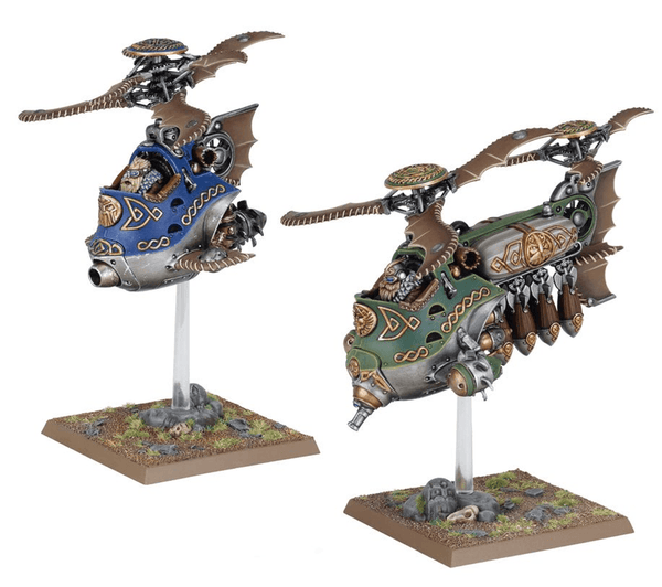 Games Workshop Warhammer The Old World - Dwarfen Mountain Holds - Dwarf Gyrocopters and Gyrobombers