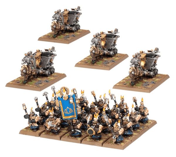 Games Workshop Warhammer The Old World - Dwarfen Mountain Holds - Dwarf Miners