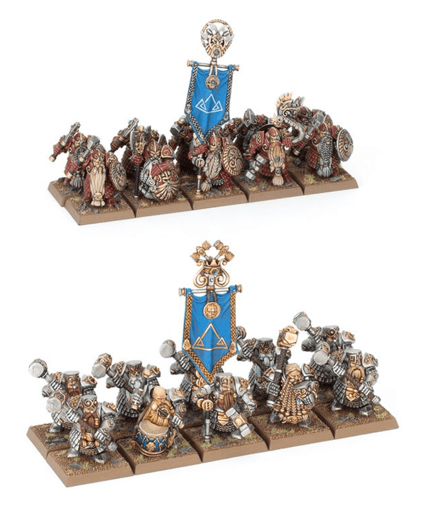 Games Workshop Warhammer The Old World - Dwarfen Mountain Holds - Hammerers and Longbeards
