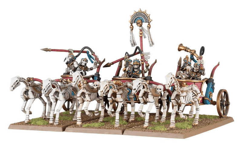 Games Workshop Warhammer The Old World - Tomb Kings of Khemri - Skeleton Chariots